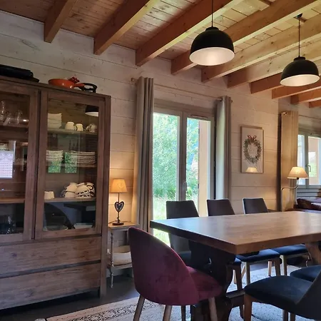 Chalet Le Du Pere Michel, Jacuzzi, Sauna, Jardin La Bresse
