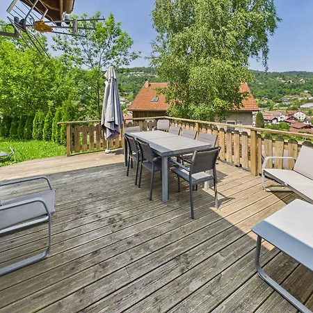 Chalet Le Du Pere Michel, Jacuzzi, Sauna, Jardin La Bresse