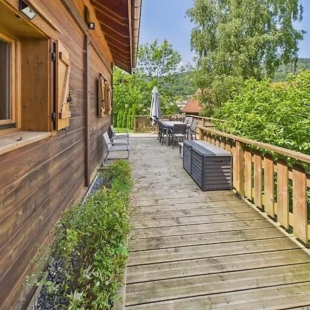 Chalet Le Du Pere Michel, Jacuzzi, Sauna, Jardin La Bresse