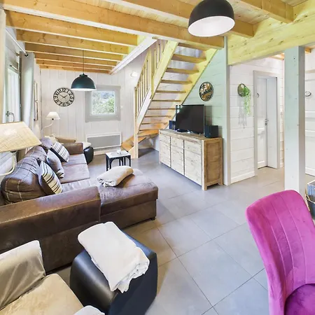 Chalet Le Du Pere Michel, Jacuzzi, Sauna, Jardin La Bresse