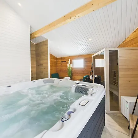 Horská chata Le Du Pere Michel, Jacuzzi, Sauna, Jardin *