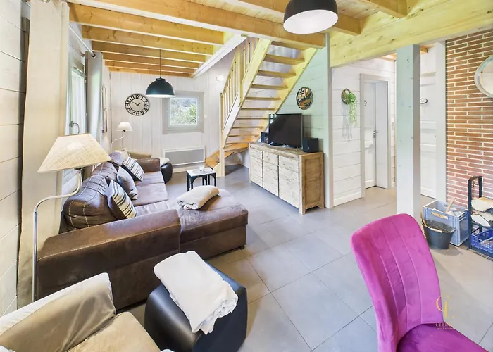 Chalet Le Du Père Michel, Jacuzzi, Sauna, Jardin La Bresse